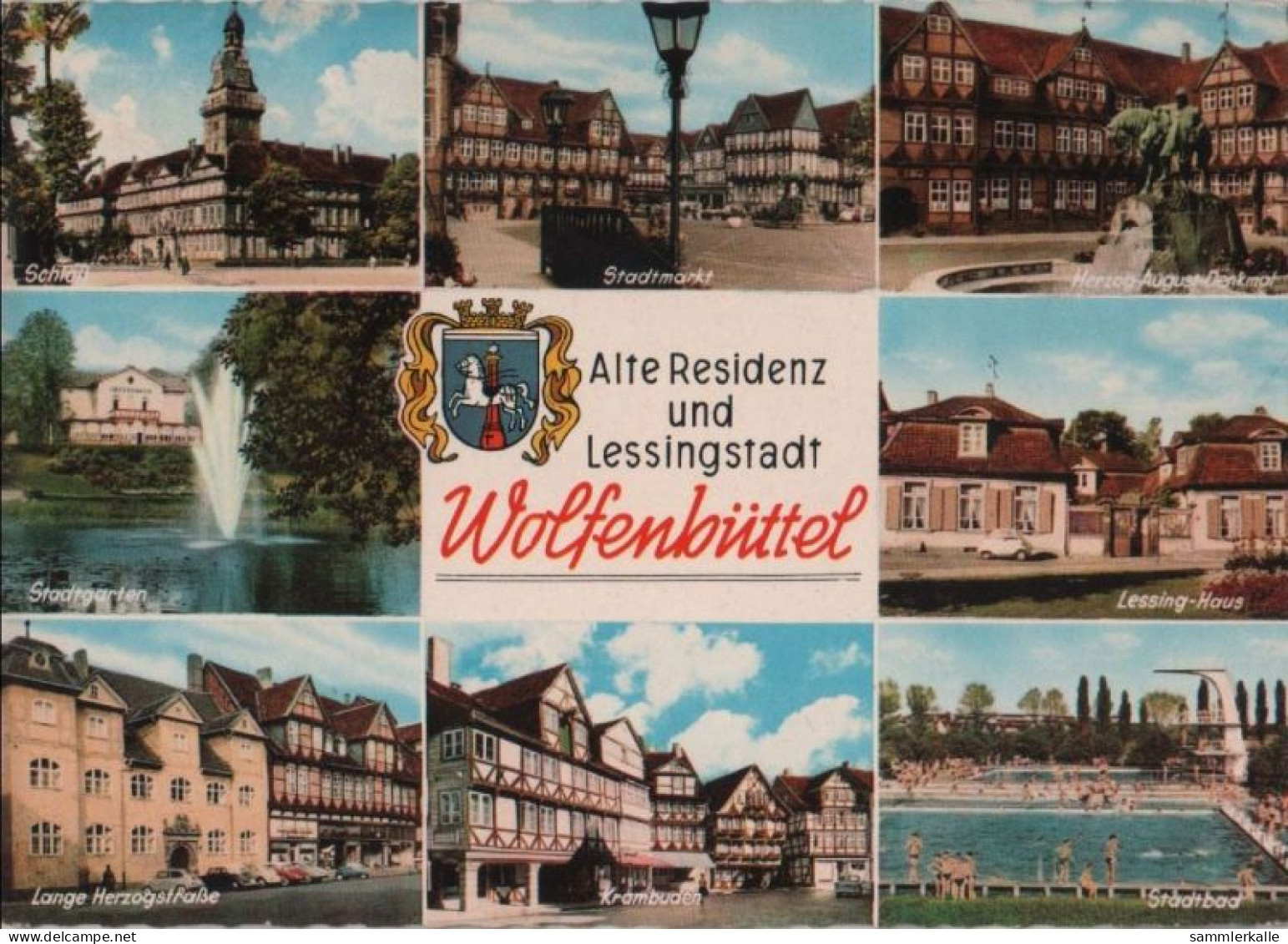 105747 - Wolfenbüttel - U.a. Lessing-Haus - 1969 - Wolfenbuettel