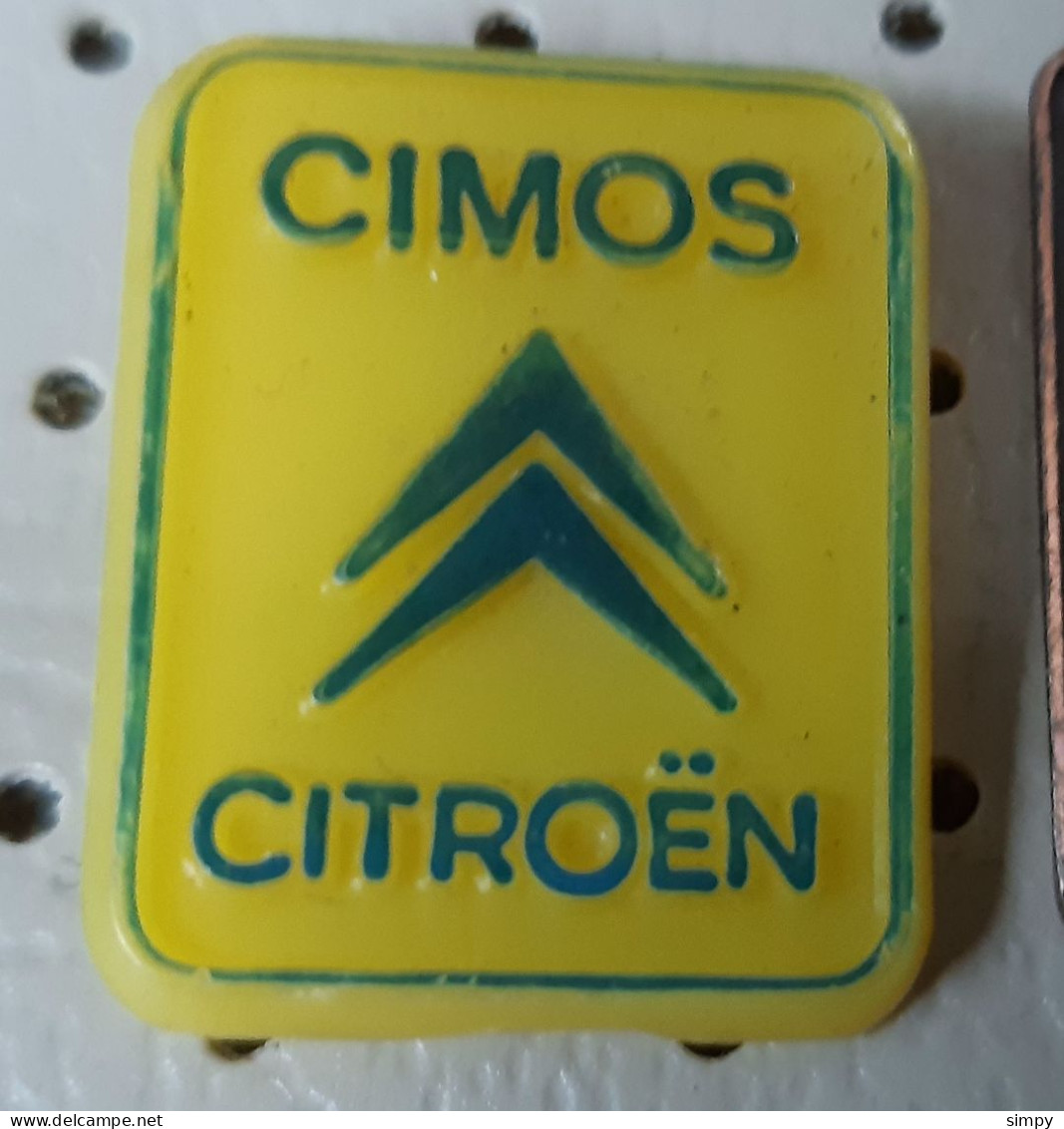 CIMOS Citroen Car Logo Slovenia Ex Yugoslavia Plastic Pin - Citroën