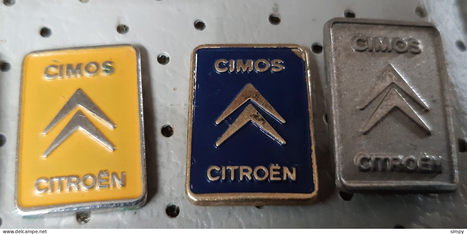 CIMOS Citroen Car Logo Slovenia Ex Yugoslavia Pins - Citroën