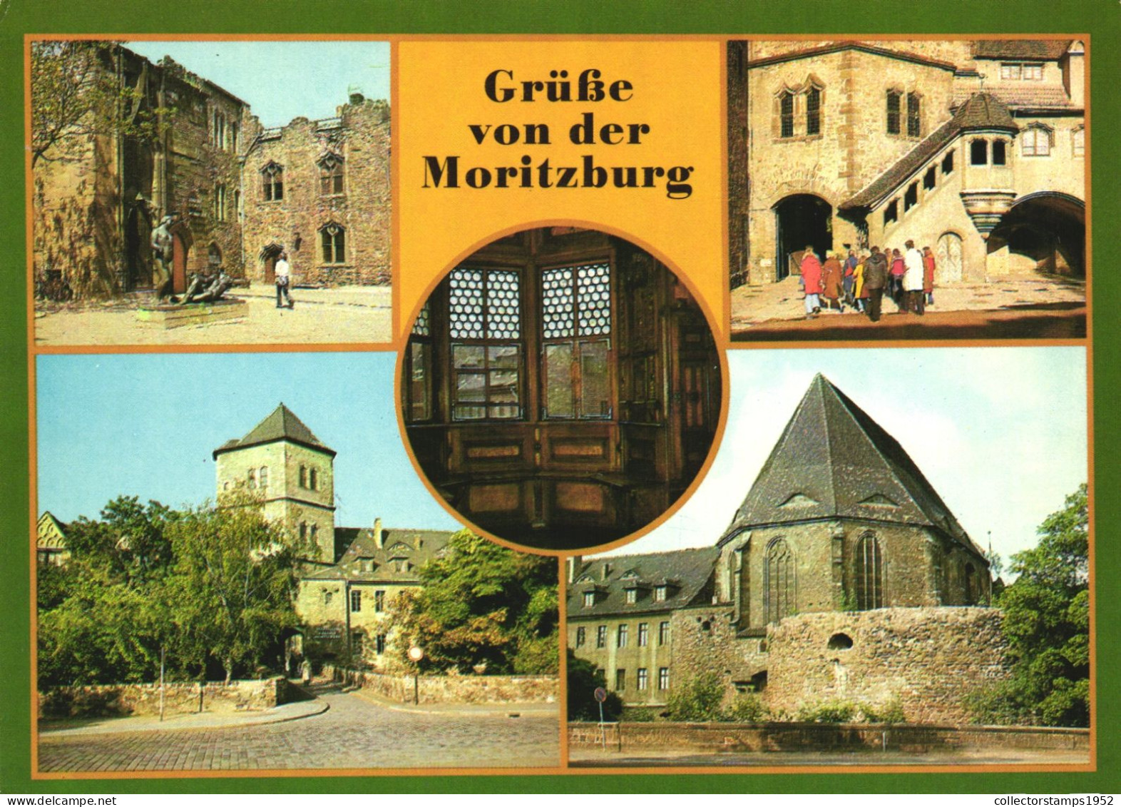MORITZBURG, SAXONY, MULTIPLE VIEWS, ARCHITECTURE, STATUE, CASTLE GATE, GERMANY, POSTCARD - Moritzburg