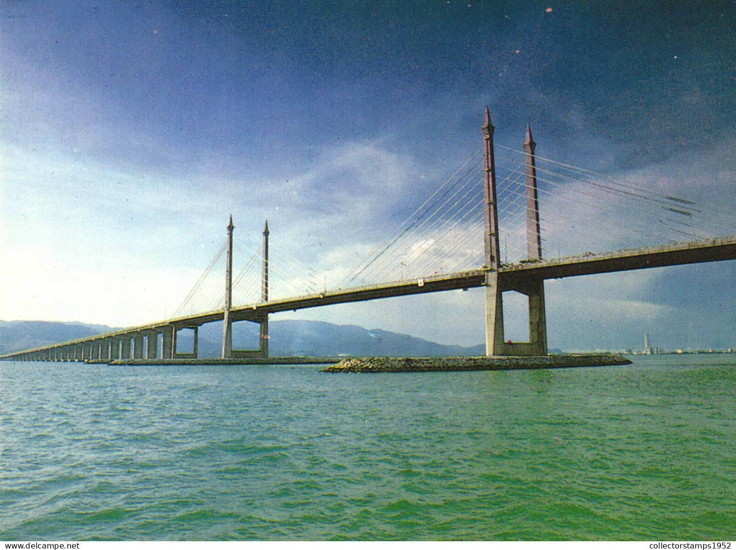 PENANG BRIDGE, BRIDGE, ARCHITECTURE, MALAYSIA, POSTCARD - Malasia