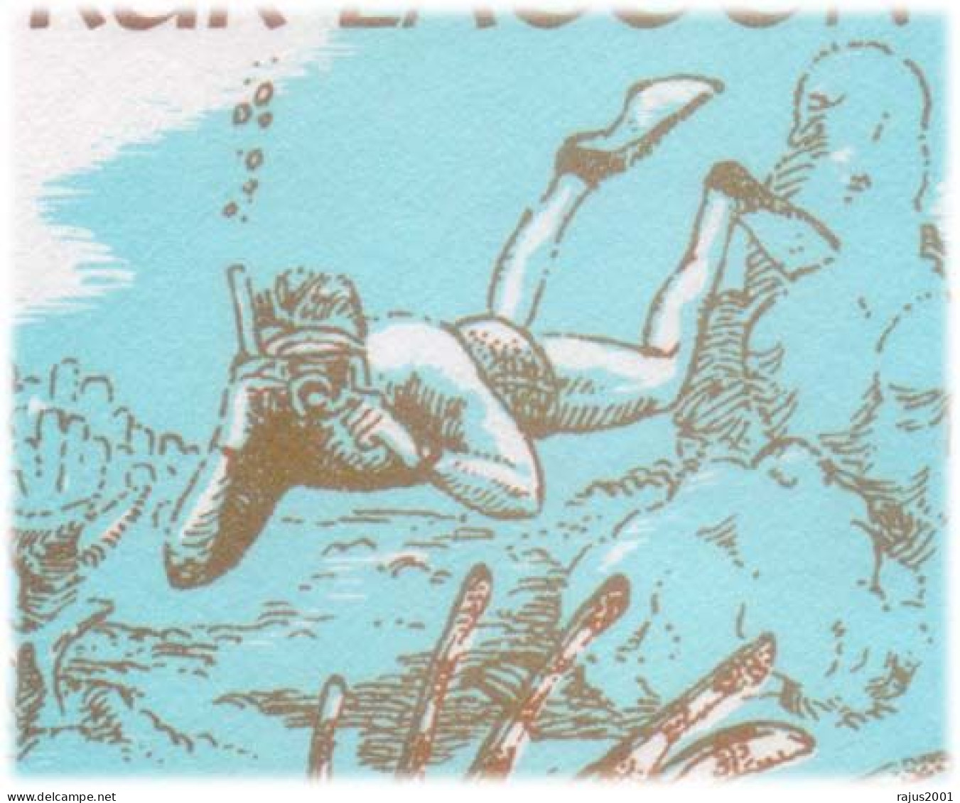 Chuuk Lagoon, Scuba Diving, Scuba Diver, Marine Life, Fish, Animal Underwater Creature, Micronesia FDC - Plongée