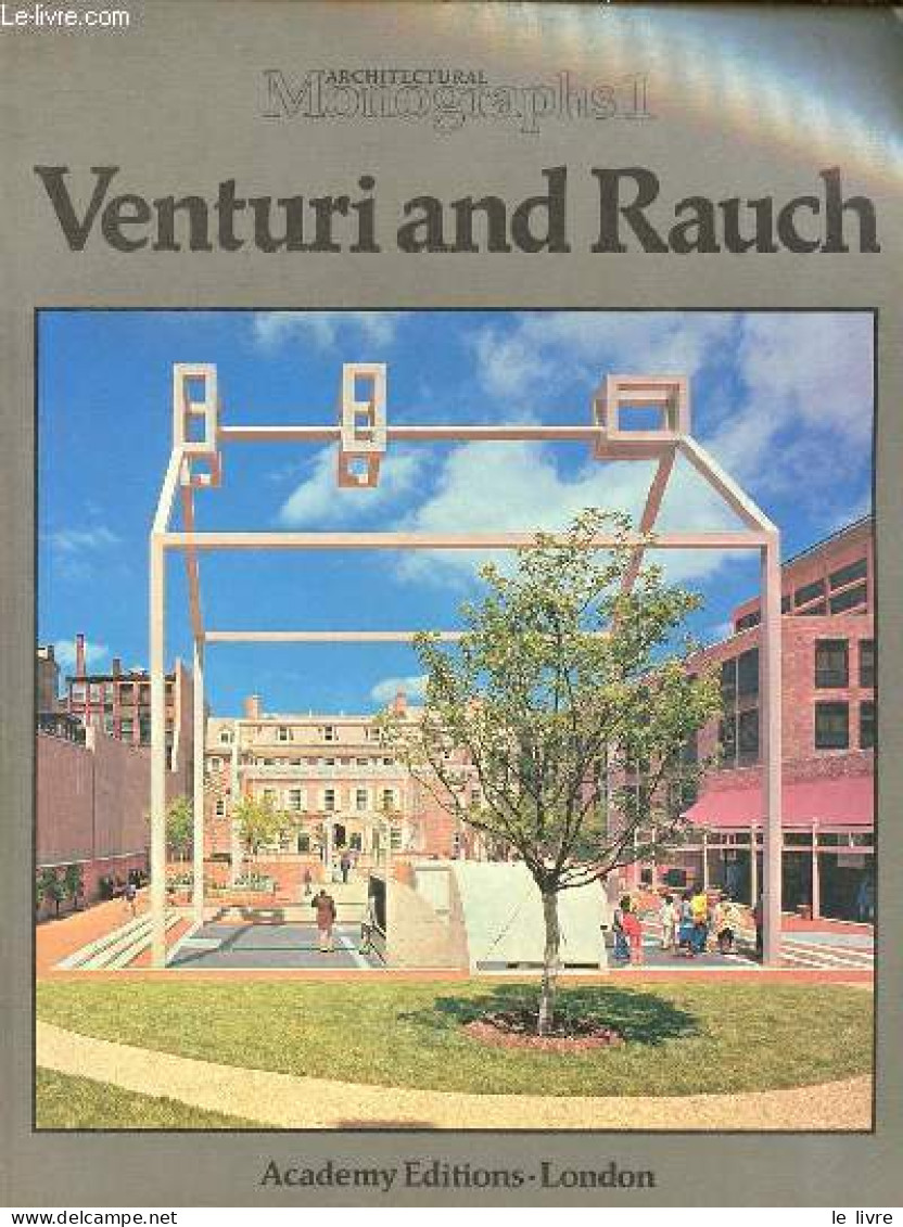 Architectural Monographs 1 - Venturi And Rauch - The Public Buildings. - Collectif - 1978 - Sprachwissenschaften