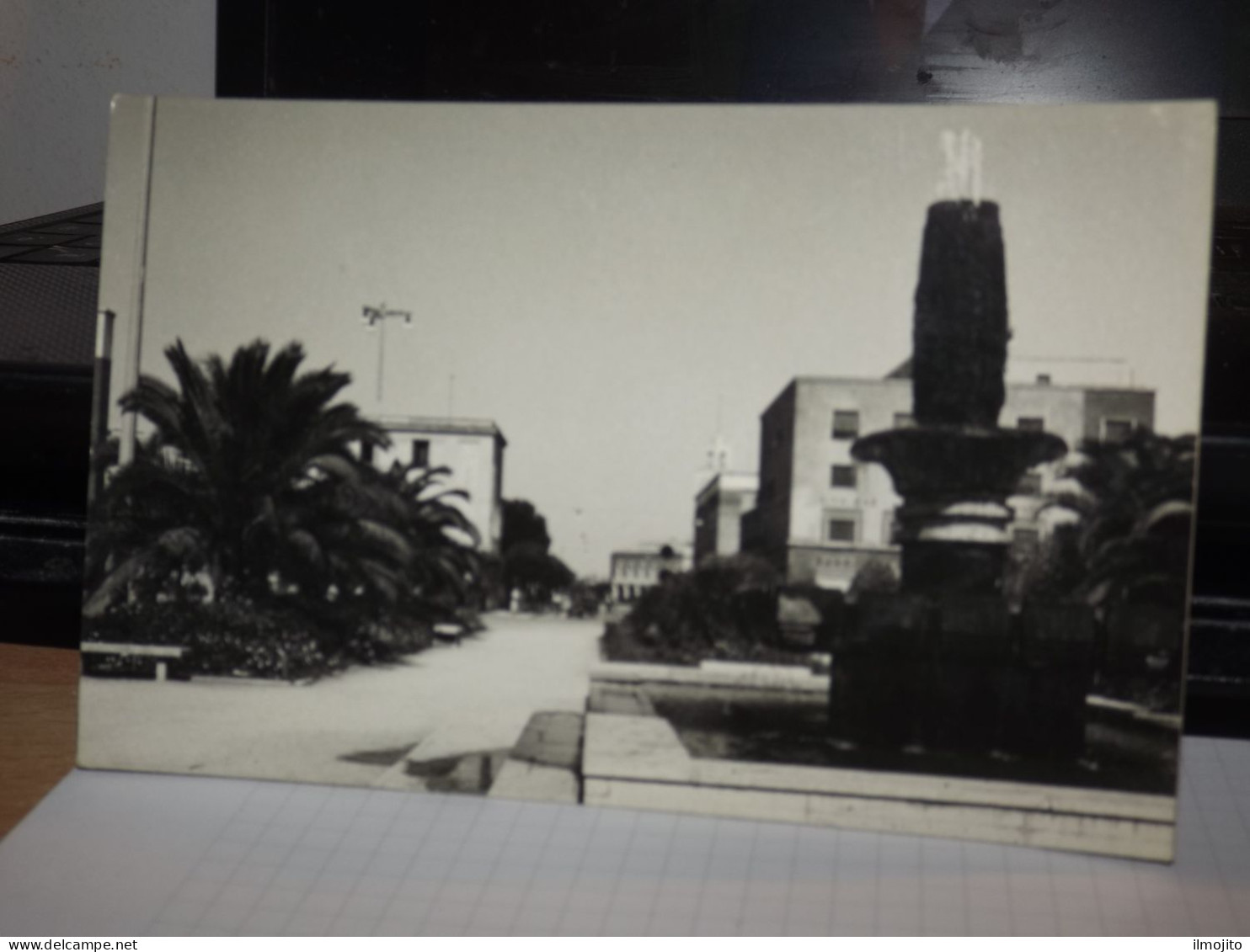 CARTOLINA LATINA PIAZZA DELLA LIBERTA ARCHIVIO FOTOGRAFICO DALLE NOGARE FORMATO PICCOLO - Latina