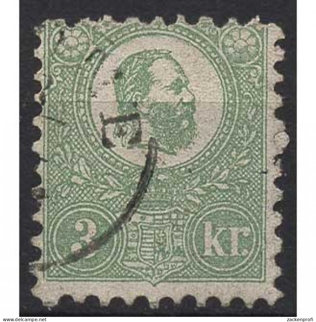 Ungarn 1871 König Franz Josef 2 Gestempelt - Used Stamps