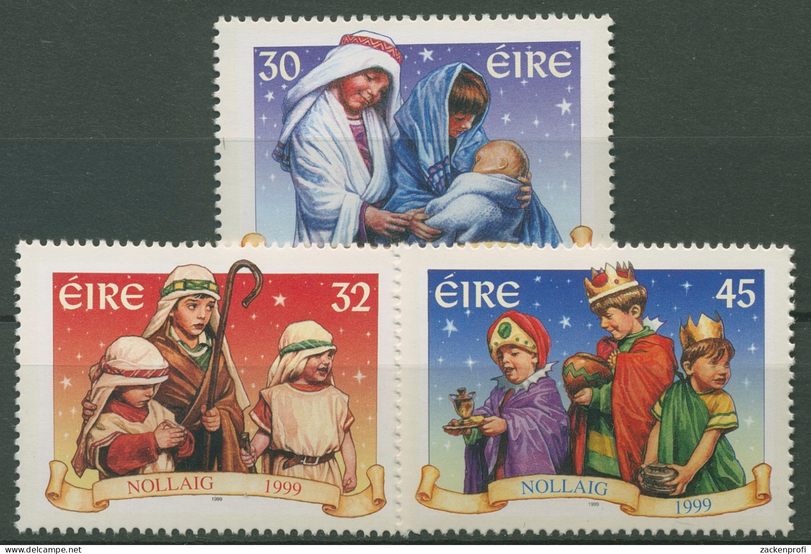 Irland 1999 Weihnachten 1196/98 Postfrisch - Unused Stamps
