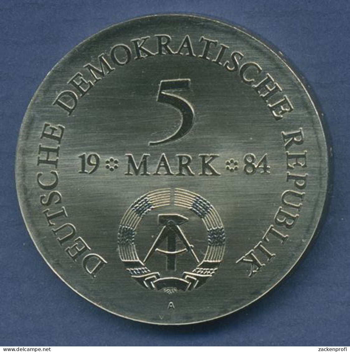 DDR 5 Mark 1984, Freiherr Von Lützow, J 1599 Vz/st (m3204) - 5 Mark