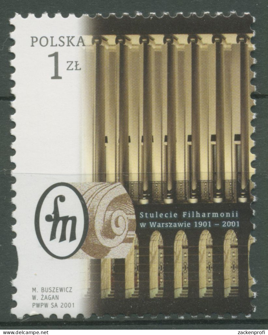 Polen 2001 Warschauer Philharmonie 3929 Postfrisch - Nuevos