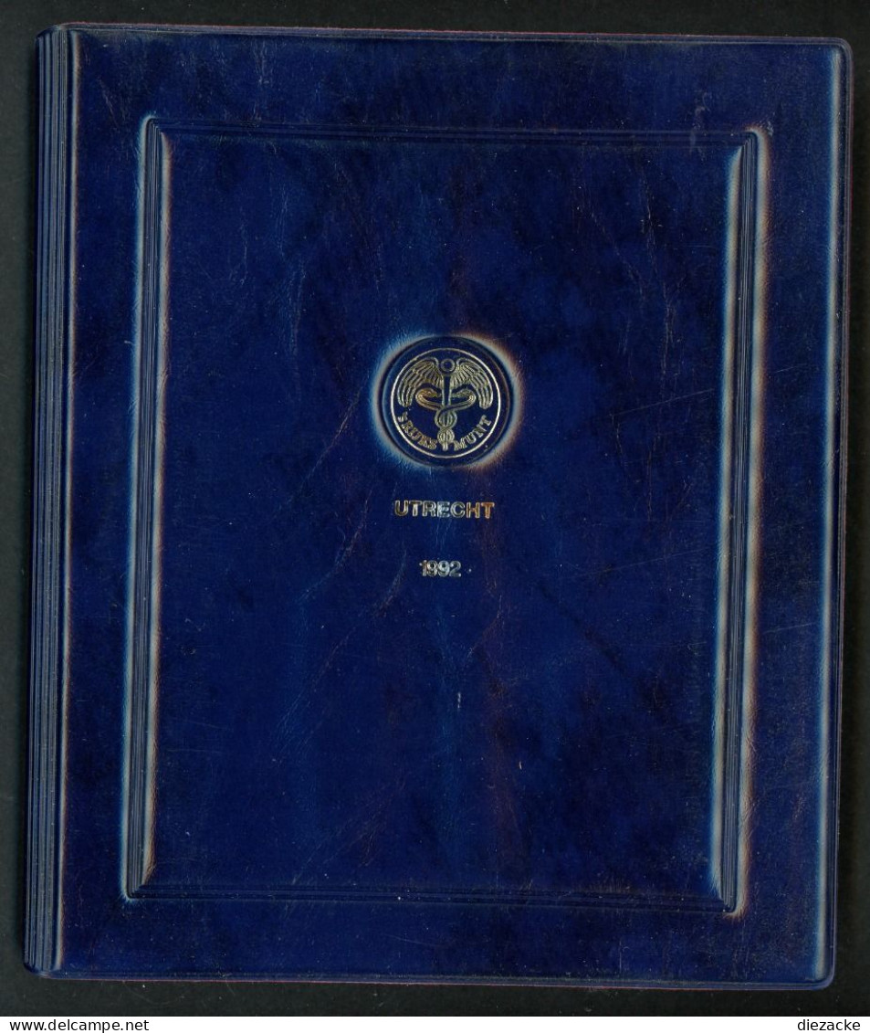 Niederlande 1992 KMS/ Kursmünzensatz Im Folder PP (MZ1237 - Altri & Non Classificati
