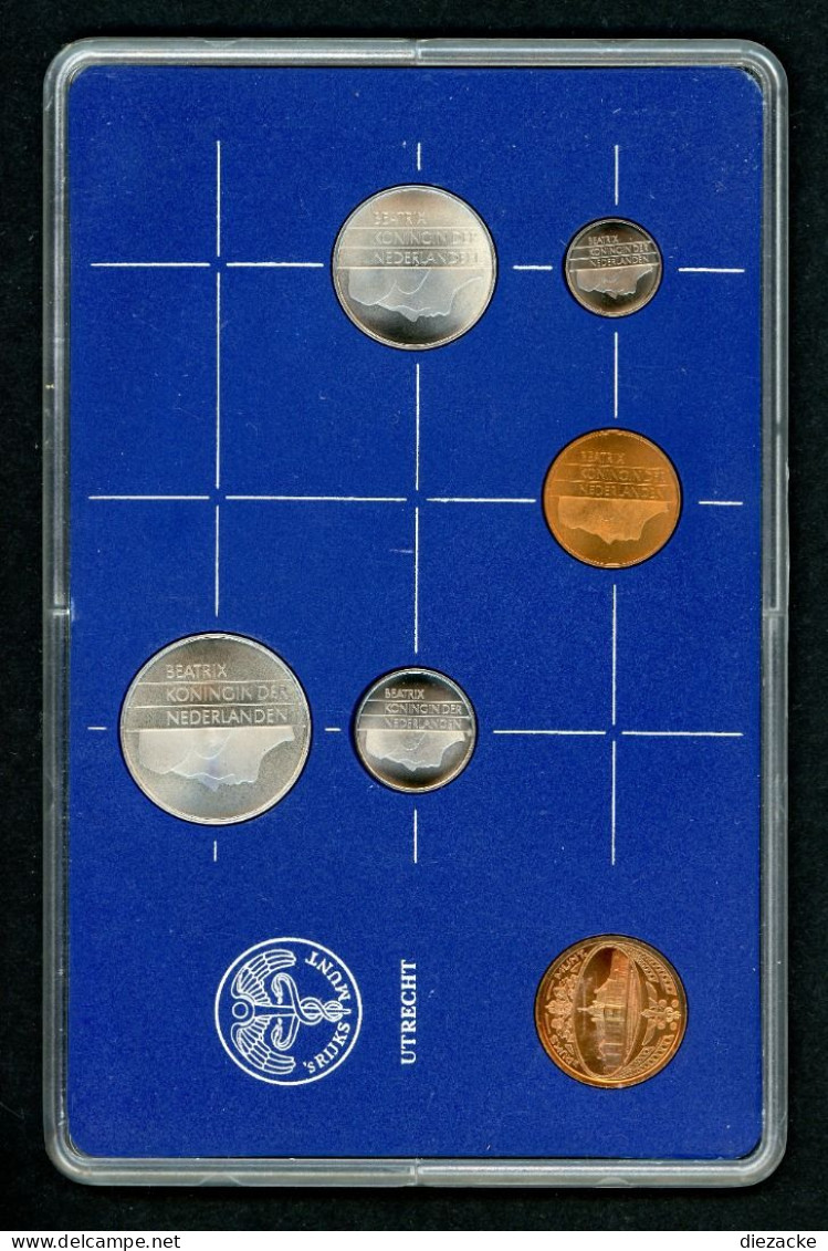 Niederlande 1985 KMS/ Kursmünzensatz In Hartbox ST (MZ1242 - Other & Unclassified