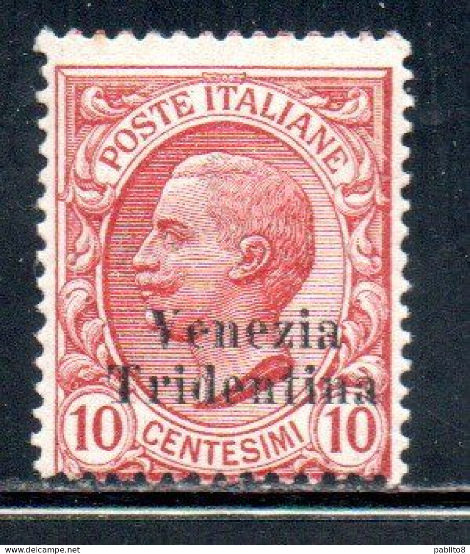 TRENTINO ALTO ADIGE 1918 SOPRASTAMPATO D'ITALIA ITALY OVERPRINTED CENT. 10c MNH - Trento