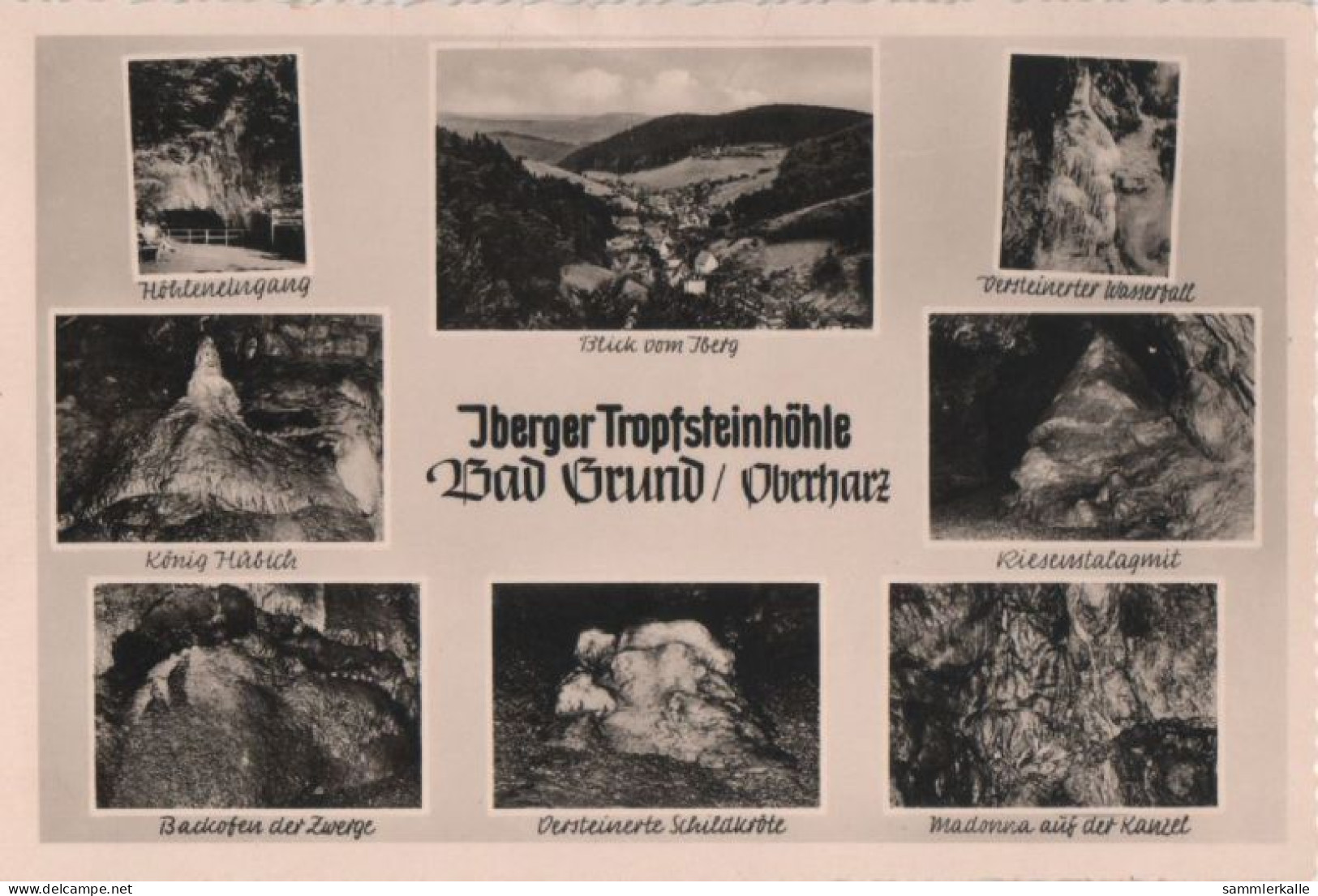 85594 - Bad Grund - Iberger Tropfsteinhöhle - Ca. 1955 - Bad Grund