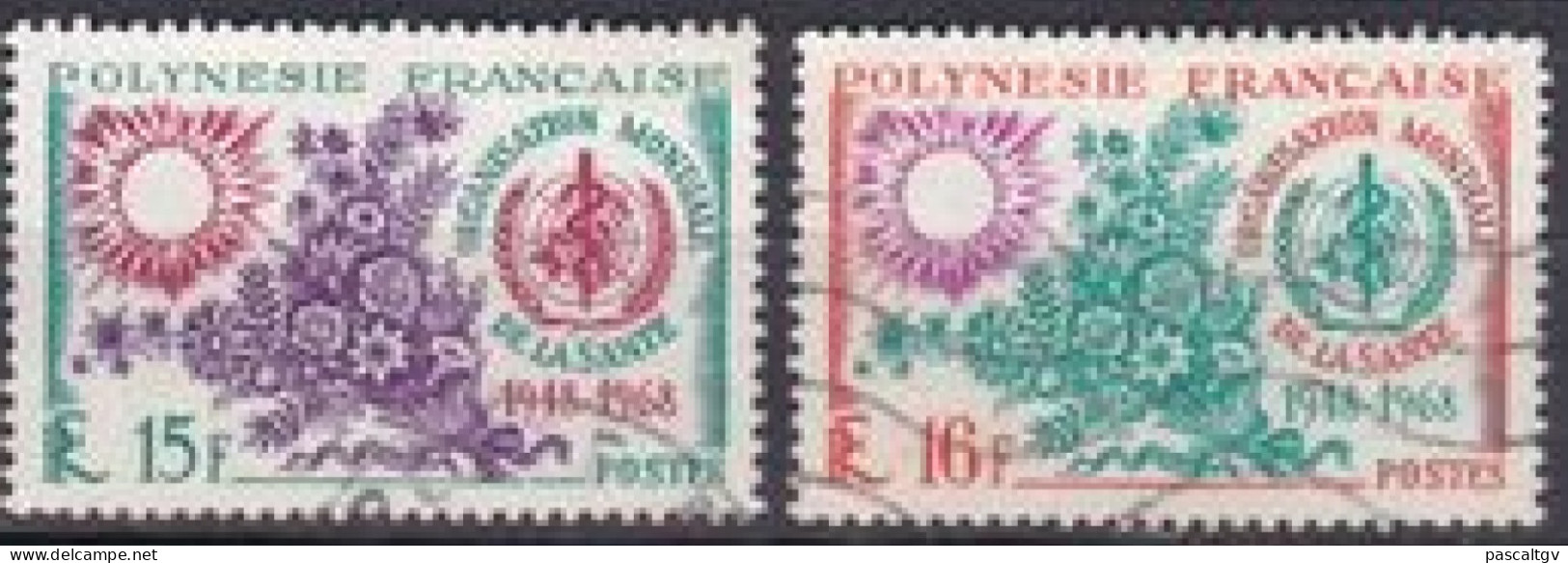 Polynésie Française - 1968 - Paire N° 60/61 Oblitéré - Used Stamps