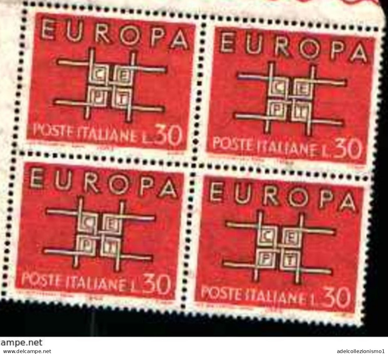 74183) ITALIA LOTTO QUARTINE ANNO 1963 MNH** VEDI FOTO