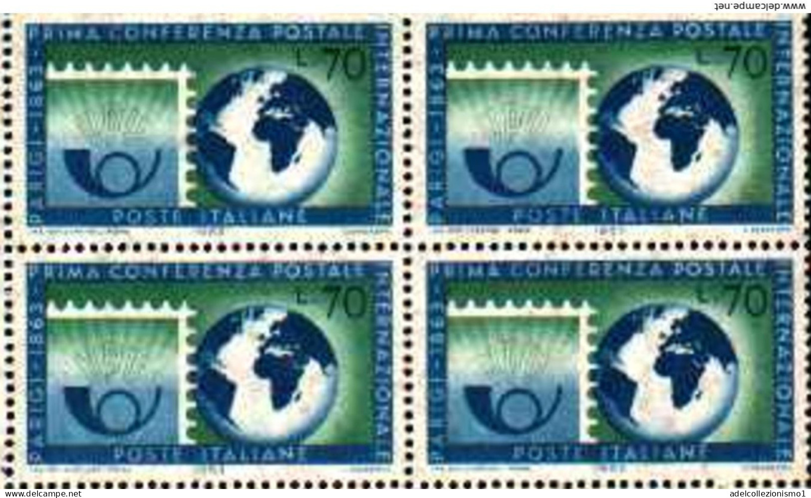 74183) ITALIA LOTTO QUARTINE ANNO 1963 MNH** VEDI FOTO