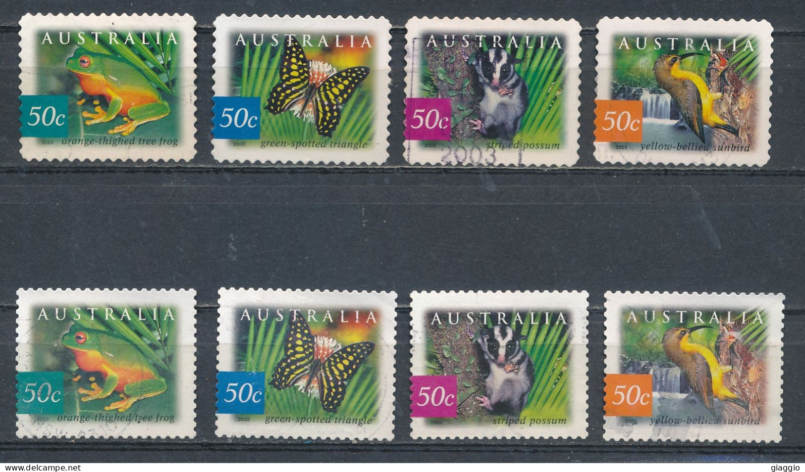 °°° AUSTRALIA - Y&T N° 2131/34A - 2003 °°° - Used Stamps