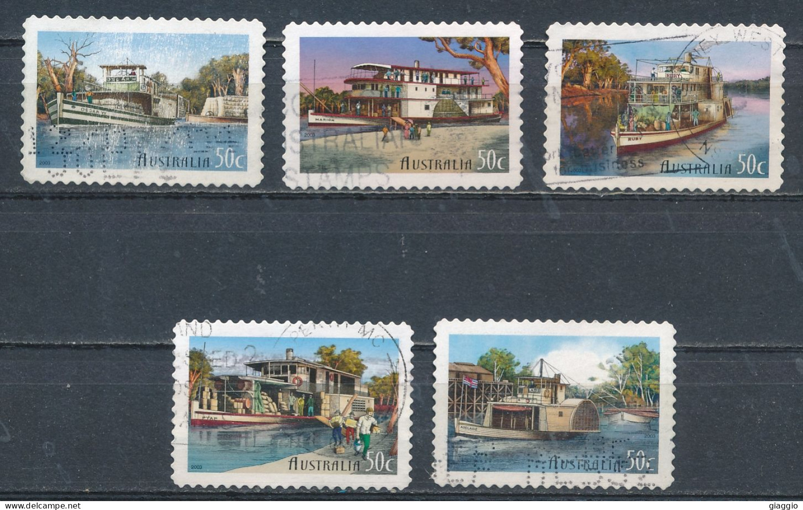 °°° AUSTRALIA - Y&T N° 2140/44 - 2003 °°° - Used Stamps