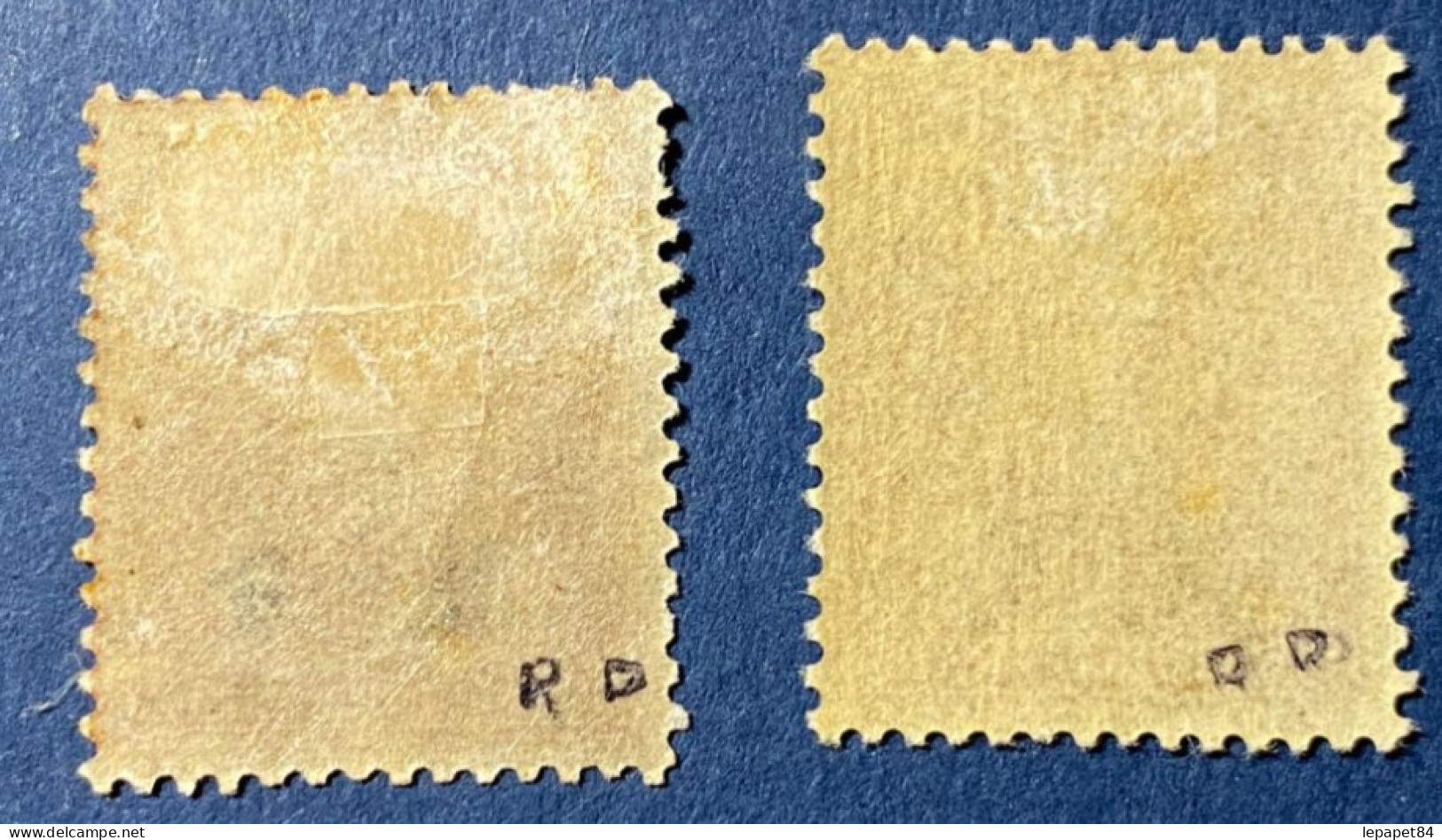 YT N° 37-38 Neuf* - Unused Stamps