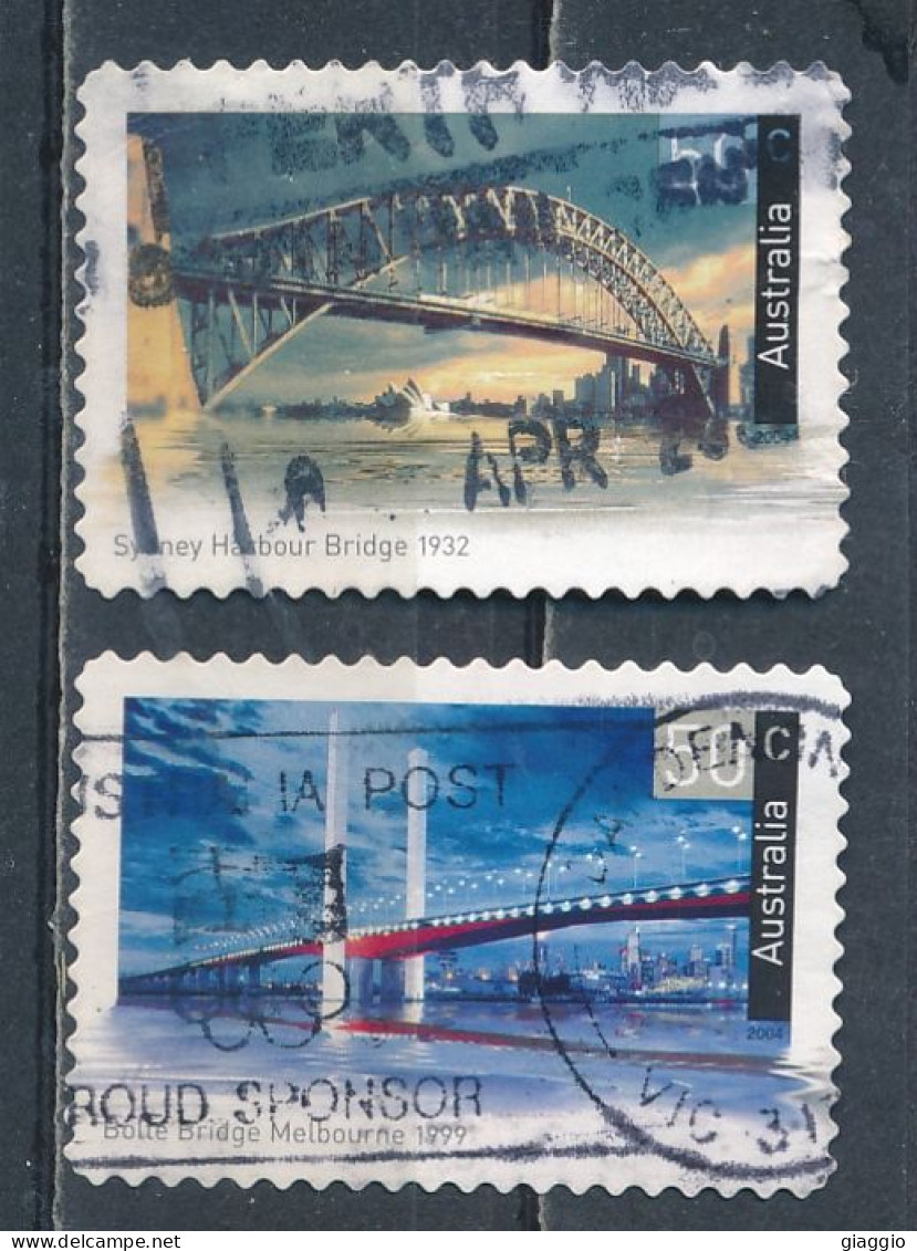 °°° AUSTRALIA - Y&T N° 2184/86 - 2004 °°° - Used Stamps