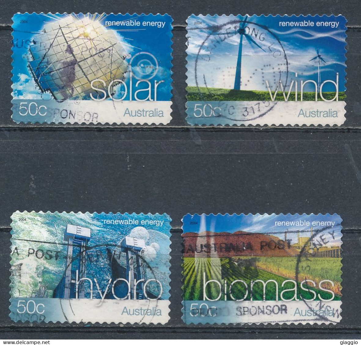 °°° AUSTRALIA - Y&T N° 2192/95 - 2004 °°° - Used Stamps