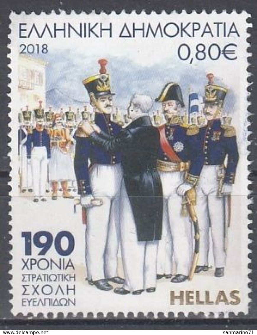 GREECE 3008,used,falc Hinged - Gebruikt