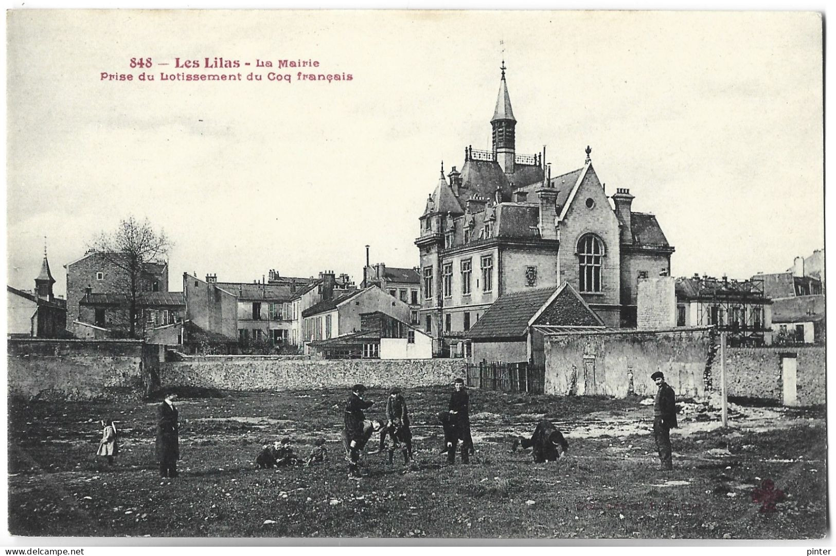 LES LILAS - La Mairie Prise Du Lotissement Du Coq Français - Les Lilas