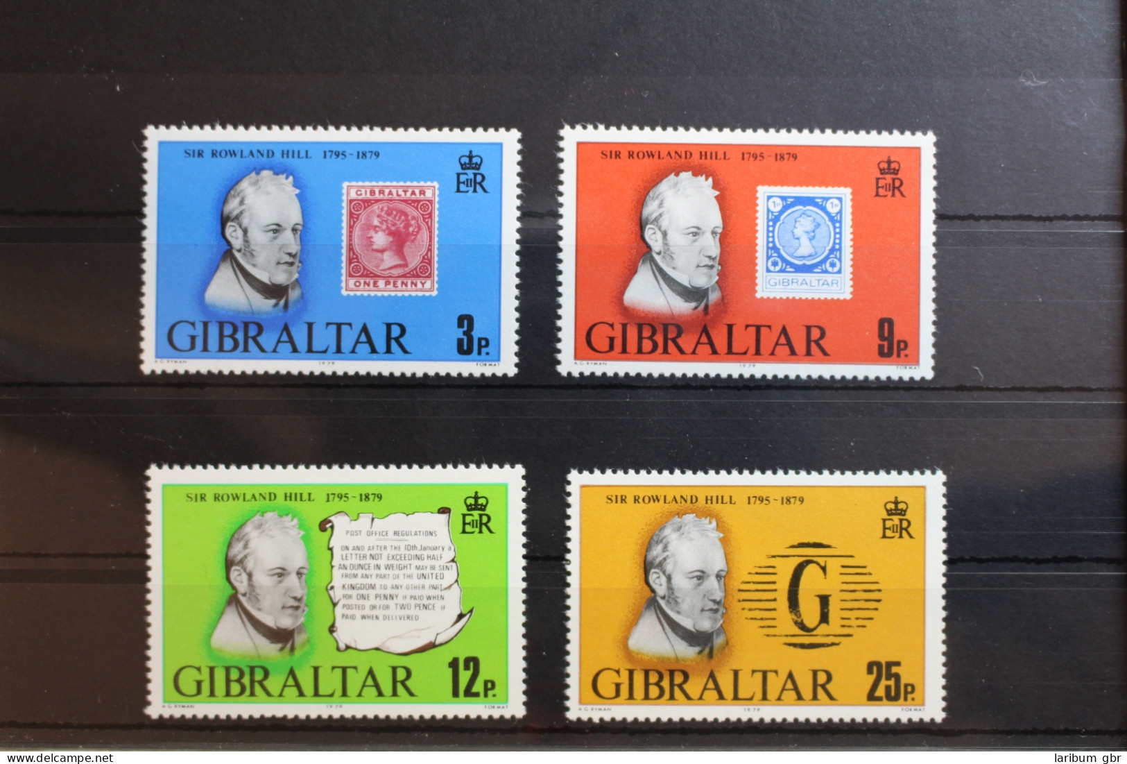 Gibraltar 387-390 Postfrisch Rowland Hill #RR676 - Gibraltar