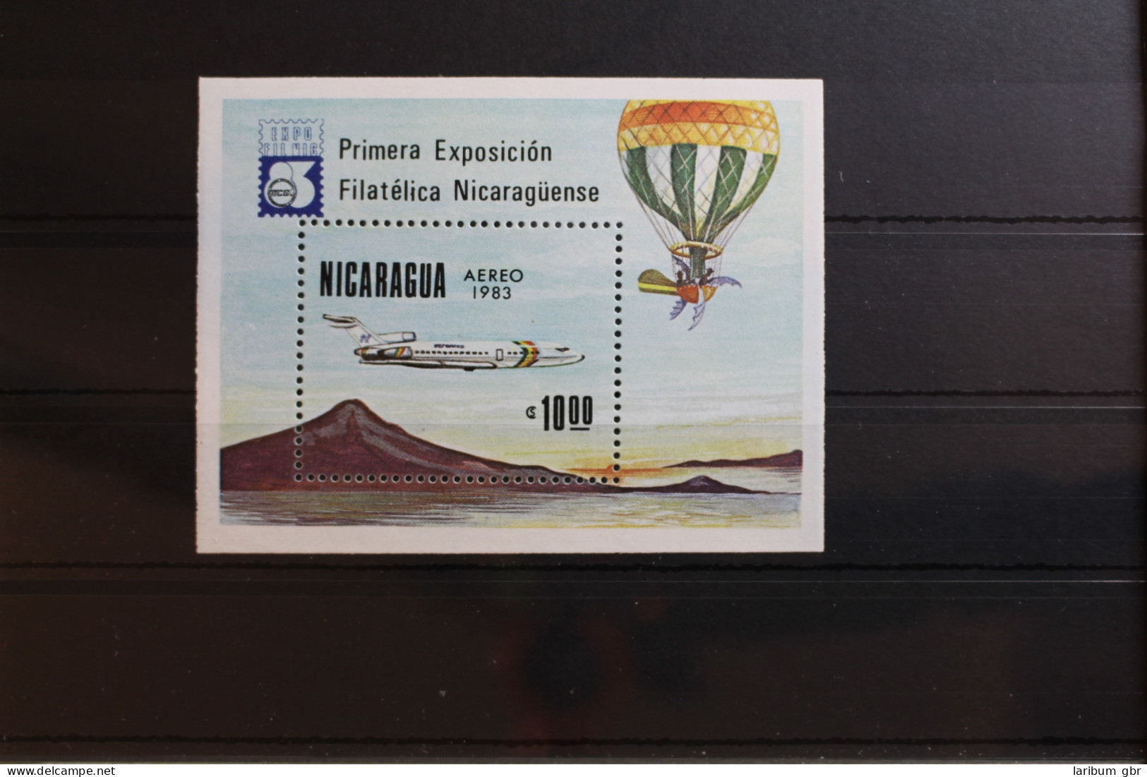 Nicaragua Block 151 Mit 2408 Postfrisch Flugzeug #RR674 - Nicaragua