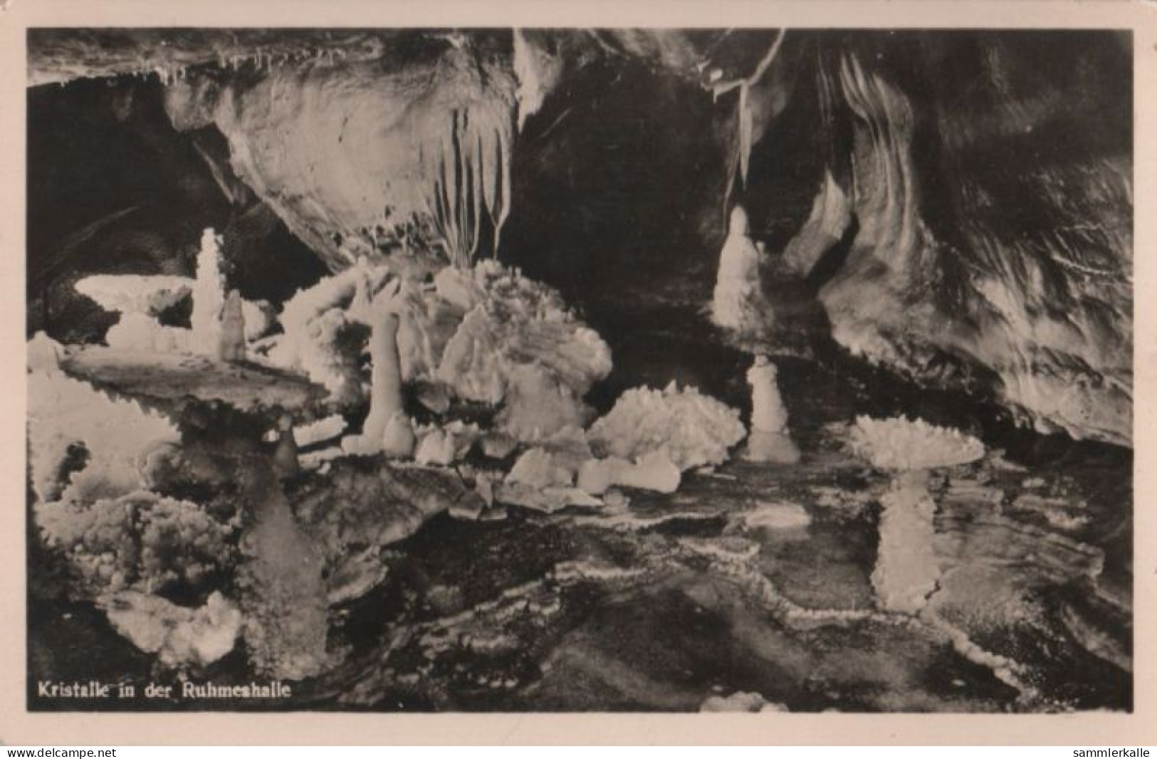 58758 - Attendorn - Tropfsteinhöhle, Kristalle In Der Ruhmeshalle - Ca. 1955 - Attendorn
