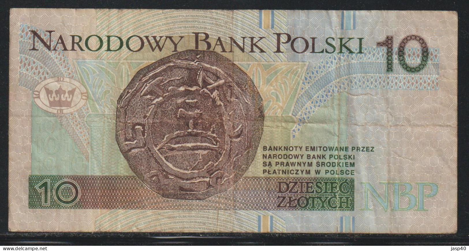 POLONIA - 10 ZLOT DE 1994 - Polonia