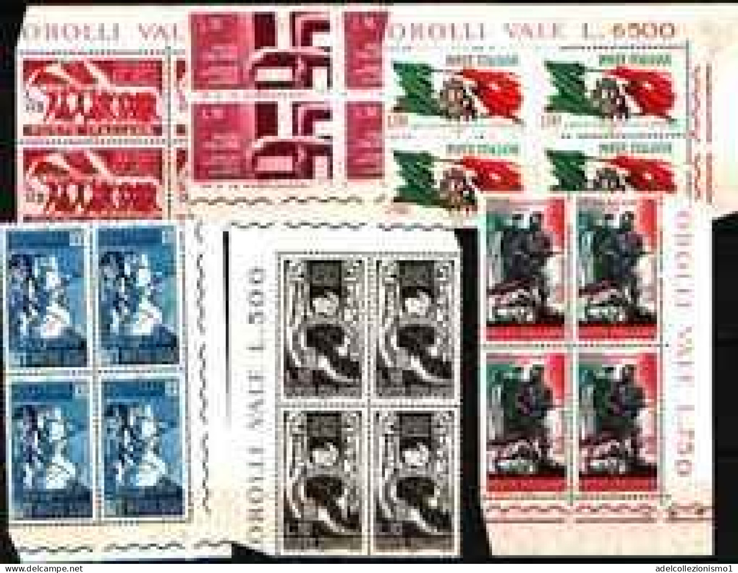 74184) ITALIA LOTTO QUARTINE ANNO 1965 MNH** VEDI FOTO - 1961-70:  Nuovi