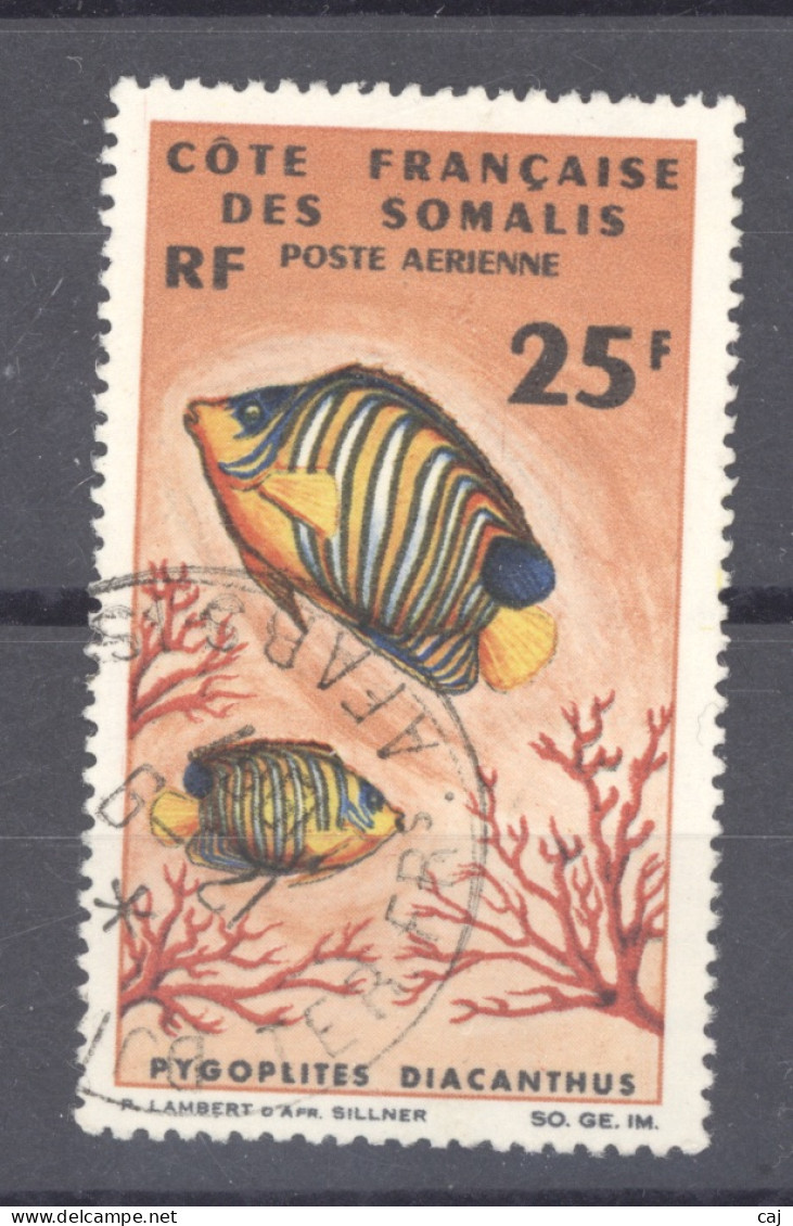 Côte Des Somalis  -  Avion  :  Yv  50  (o) - Used Stamps