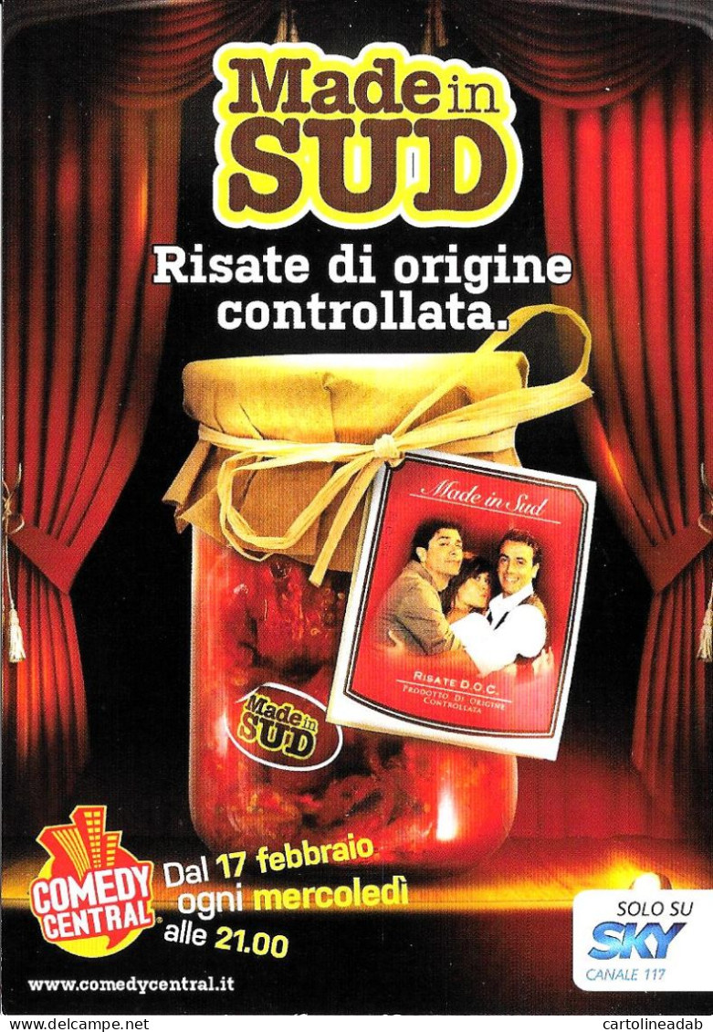 [MD9176] CPM - MADE IN SUD RISATE DI ORIGINE CONTROLLATA - PROMOCARD 9197 - PERFETTA - Non Viaggiata - Cabarets