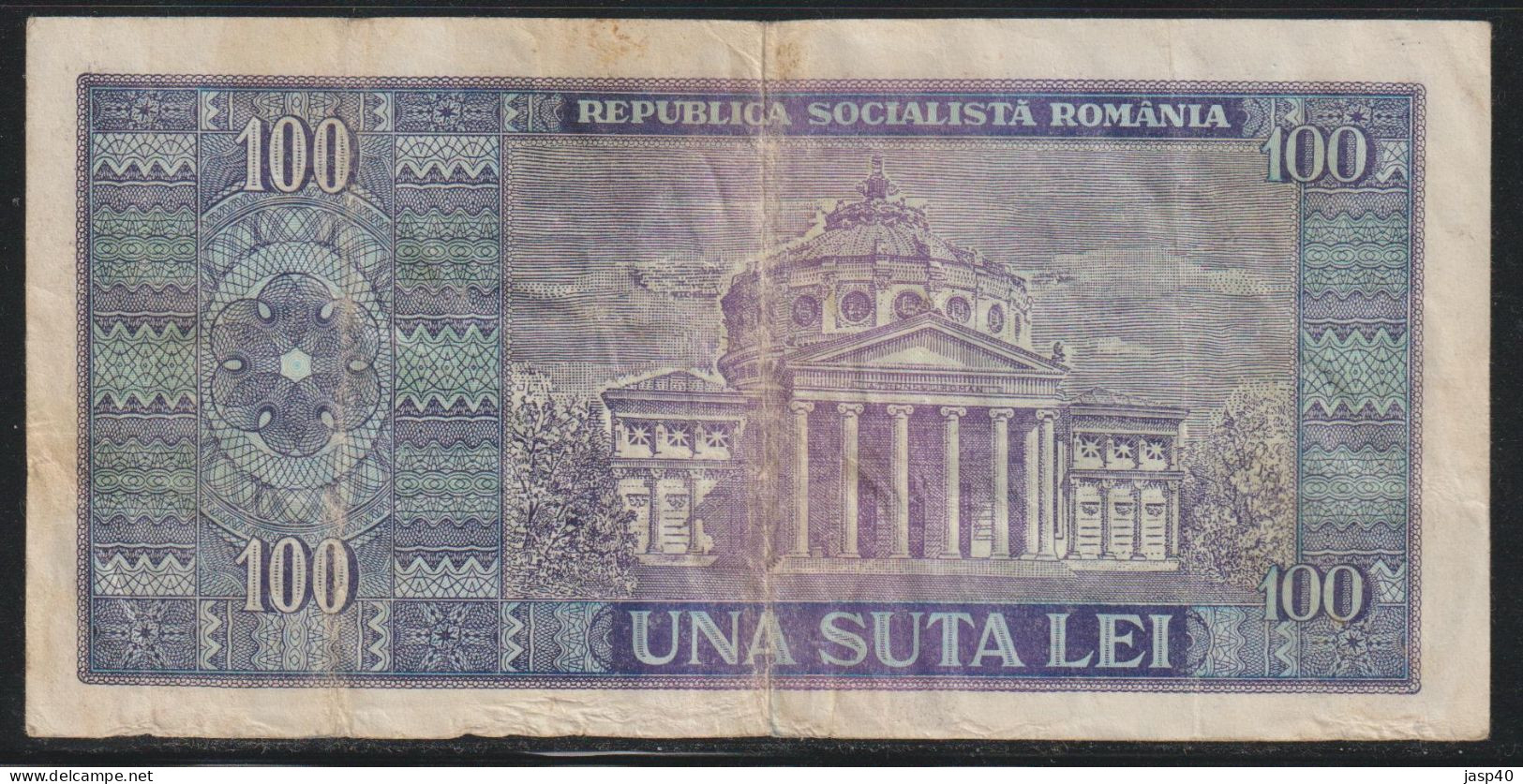 ROMENIA - 100 LEI DE 1966 - Roumanie