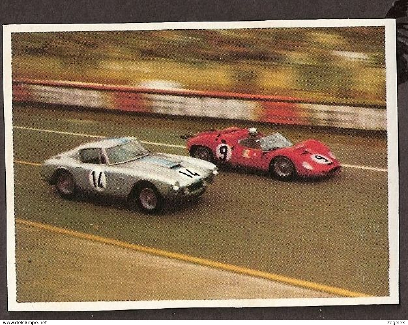 Maserati Et Ferrari Dans Le Circuit De La Sarthe. Le Mans. 1961-automobile, Oldtimer, Car. See Description. - Autos