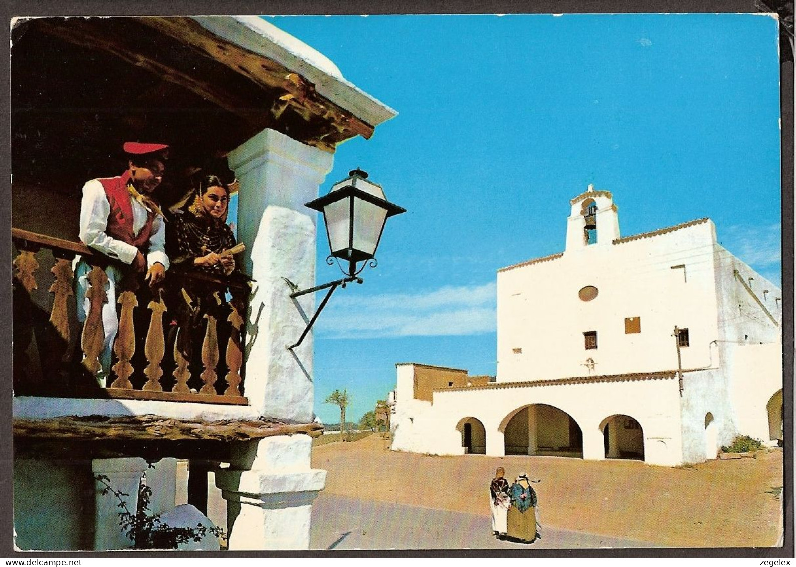 San Jose (Ibiza) - Église Et Balcon Typique - Ibiza