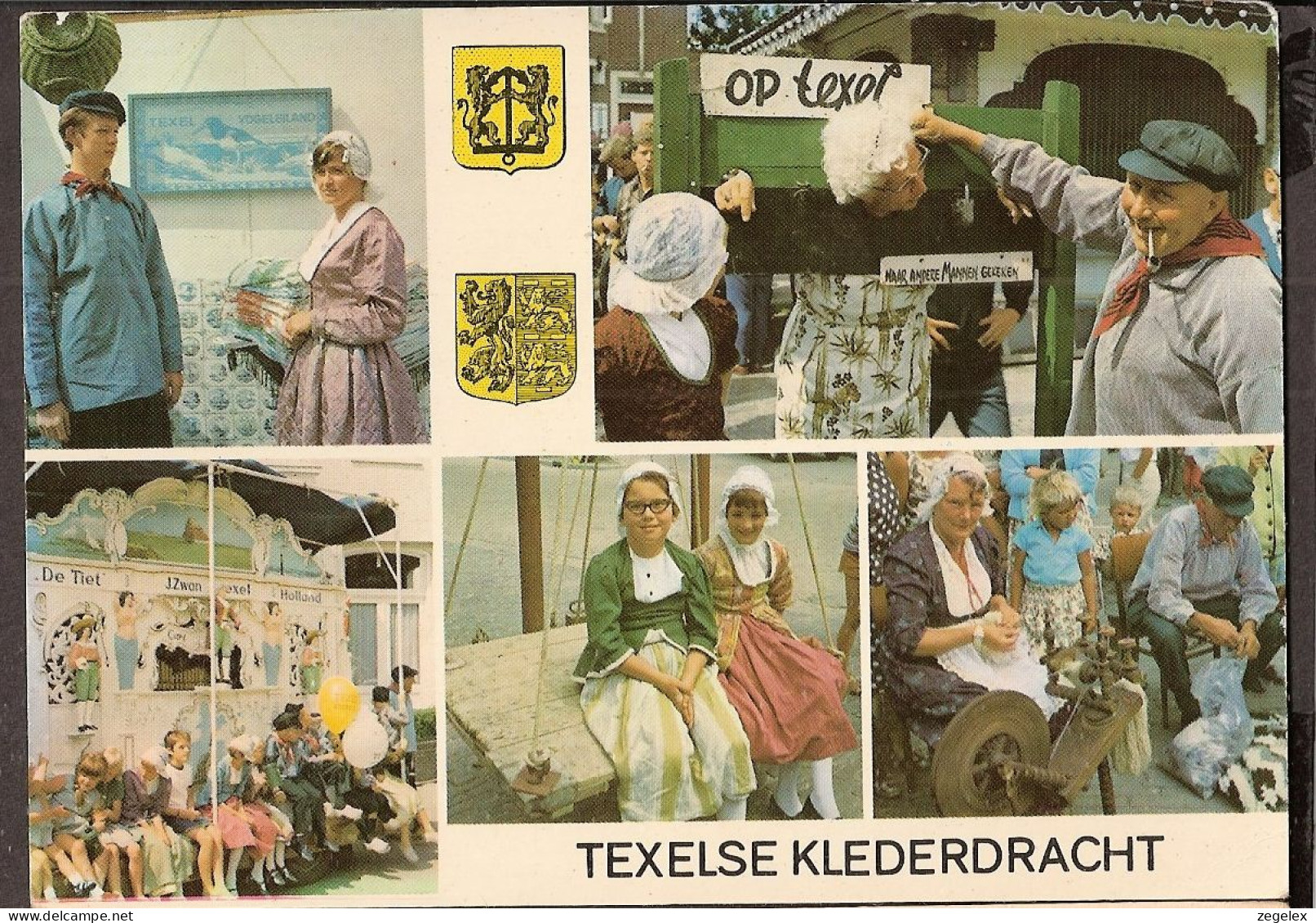 Texelsche Klederdracht - Draaiorgel-streetorgan -  Klederdracht (NL) , Costumes, Trachten, Music - Texel