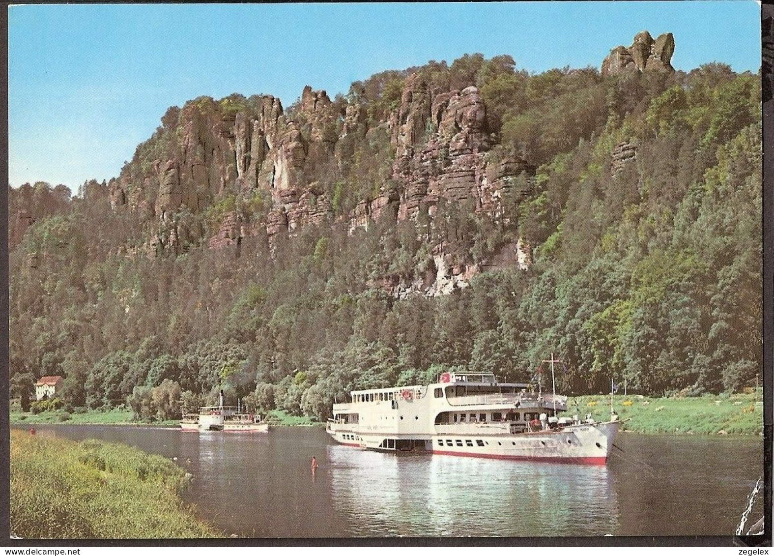 An Der Bastei - Sachsische Schweiz - MIT SCHWIMMER - Bastei (sächs. Schweiz)