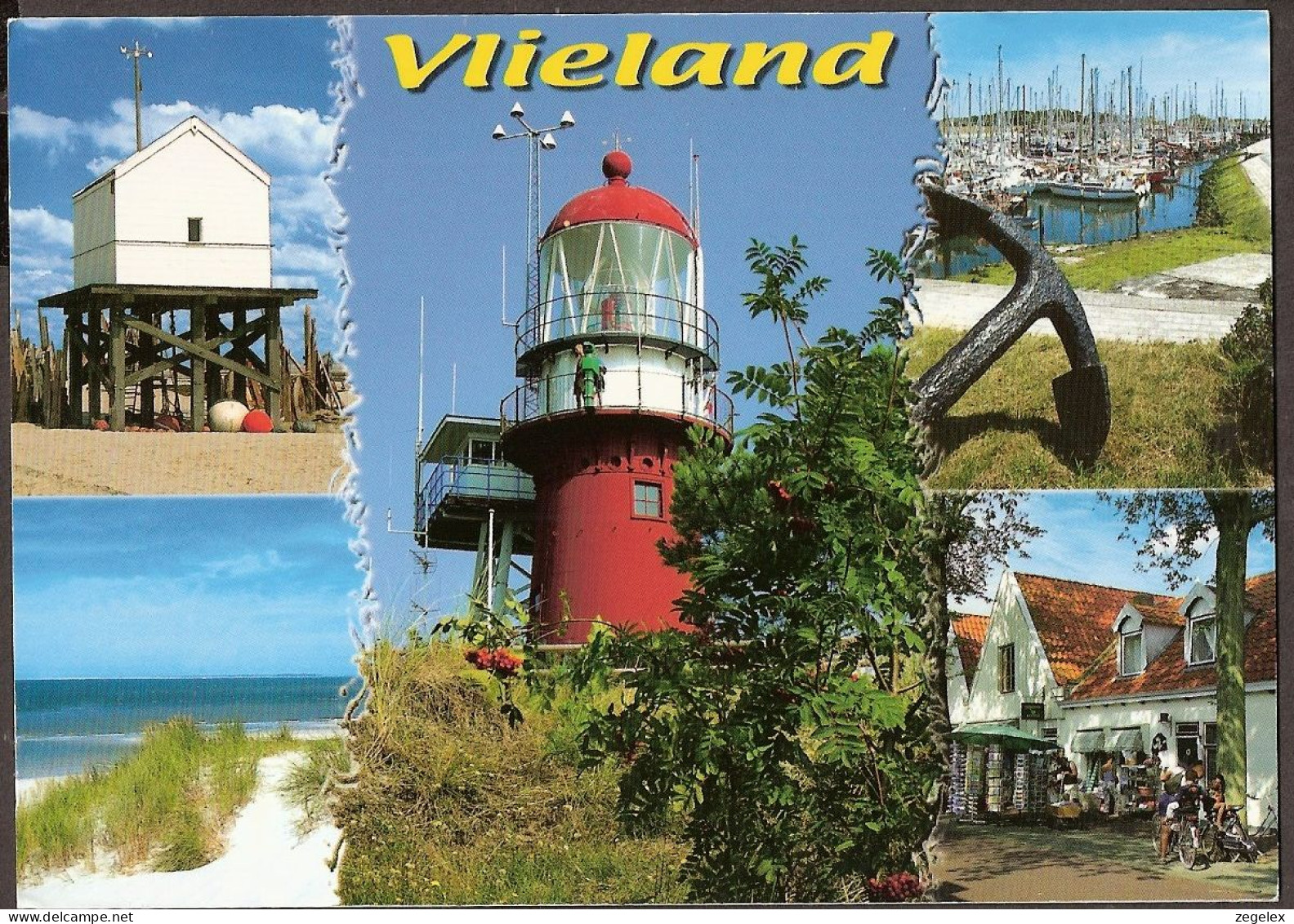 Vlieland - - Vuurtoren, Phare, Leuchtturm,  Lighthouse, Veerboot - Vlieland