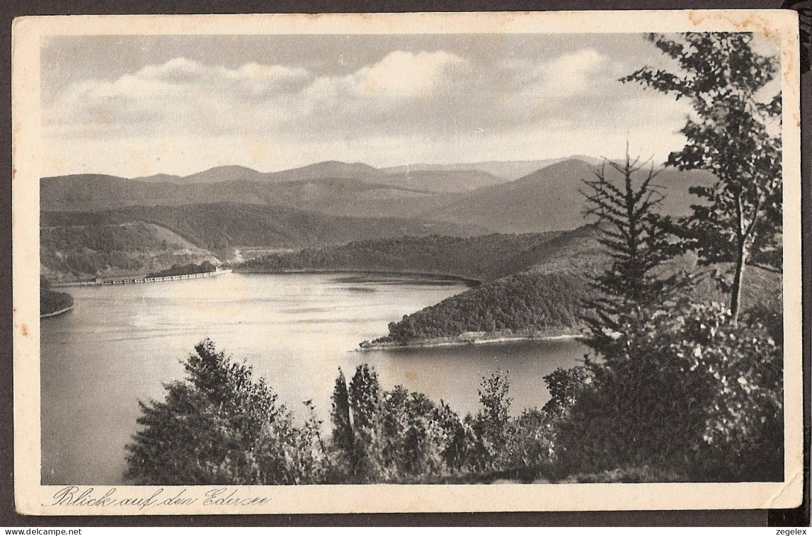 Blick Auf Den Edersee - Edersee (Waldeck)