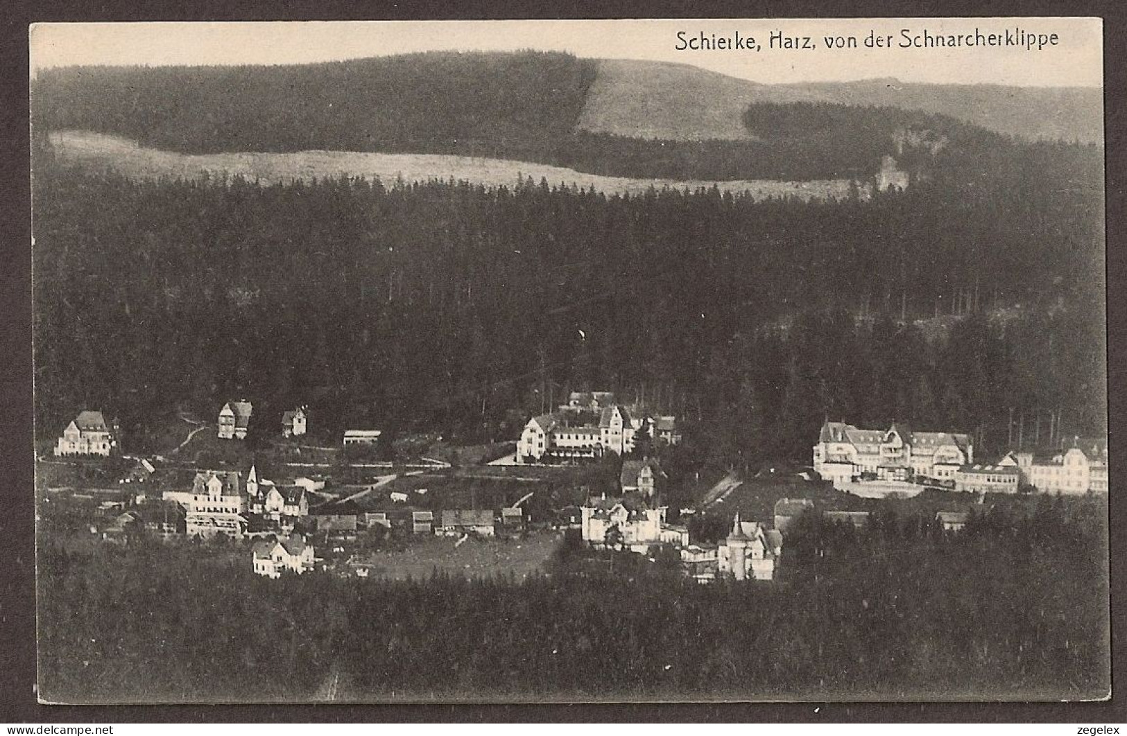 Schierke, Harz, Von Der Schnarcherklippe  - Schierke