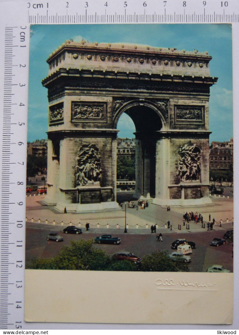 Paris - L`arc-de-triomphe - Albert Monier - Monier