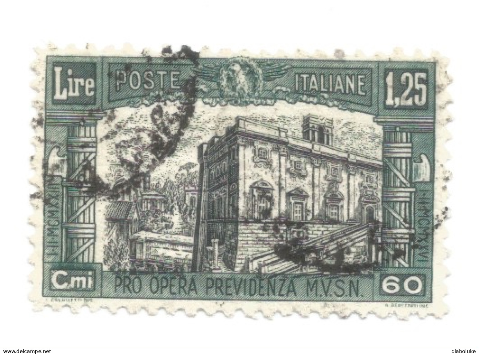 (REGNO D'ITALIA) 1926, PRO OPERA PREVIDENZIA MILIZIA - Serie Di 4 Francobolli Usati, Annulli Da Periziare - Airmail