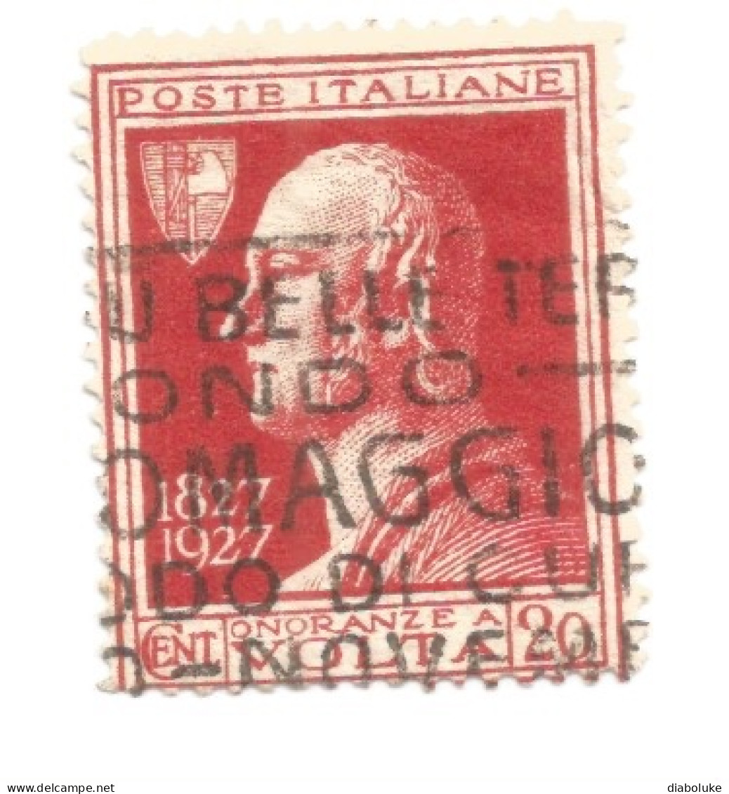 (REGNO D'ITALIA) 1927, CENTENARIO DELLA MORTE DI ALESSANDRO VOLTA - Serie Di 4 Francobolli Usati - Correo Aéreo