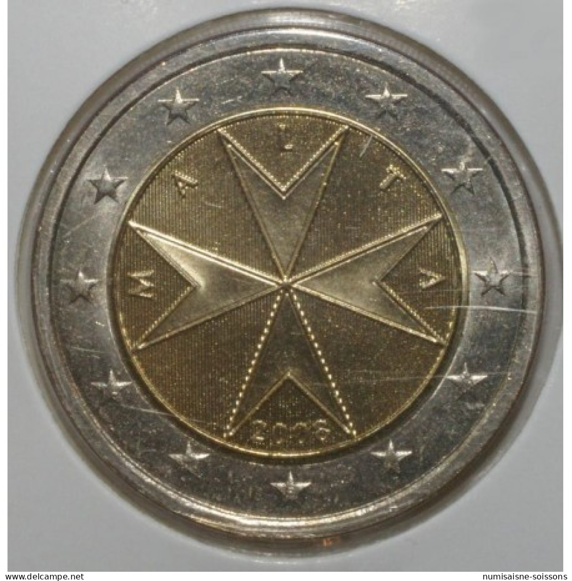 MALTE - 2 EURO 2008 - CROIX DE MALTE - SUPERBE A FLEUR DE COIN - SPL - Malta