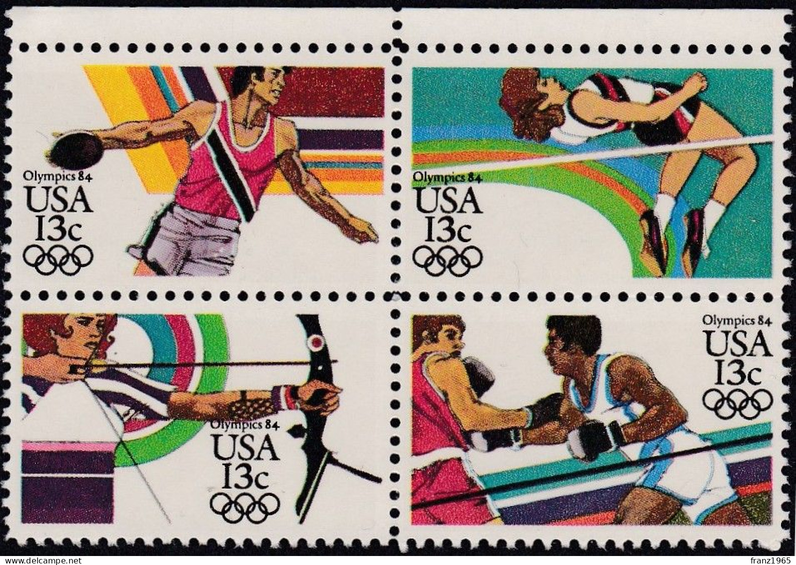 USA - Olympics 84 - 1983 - Ete 1984: Los Angeles