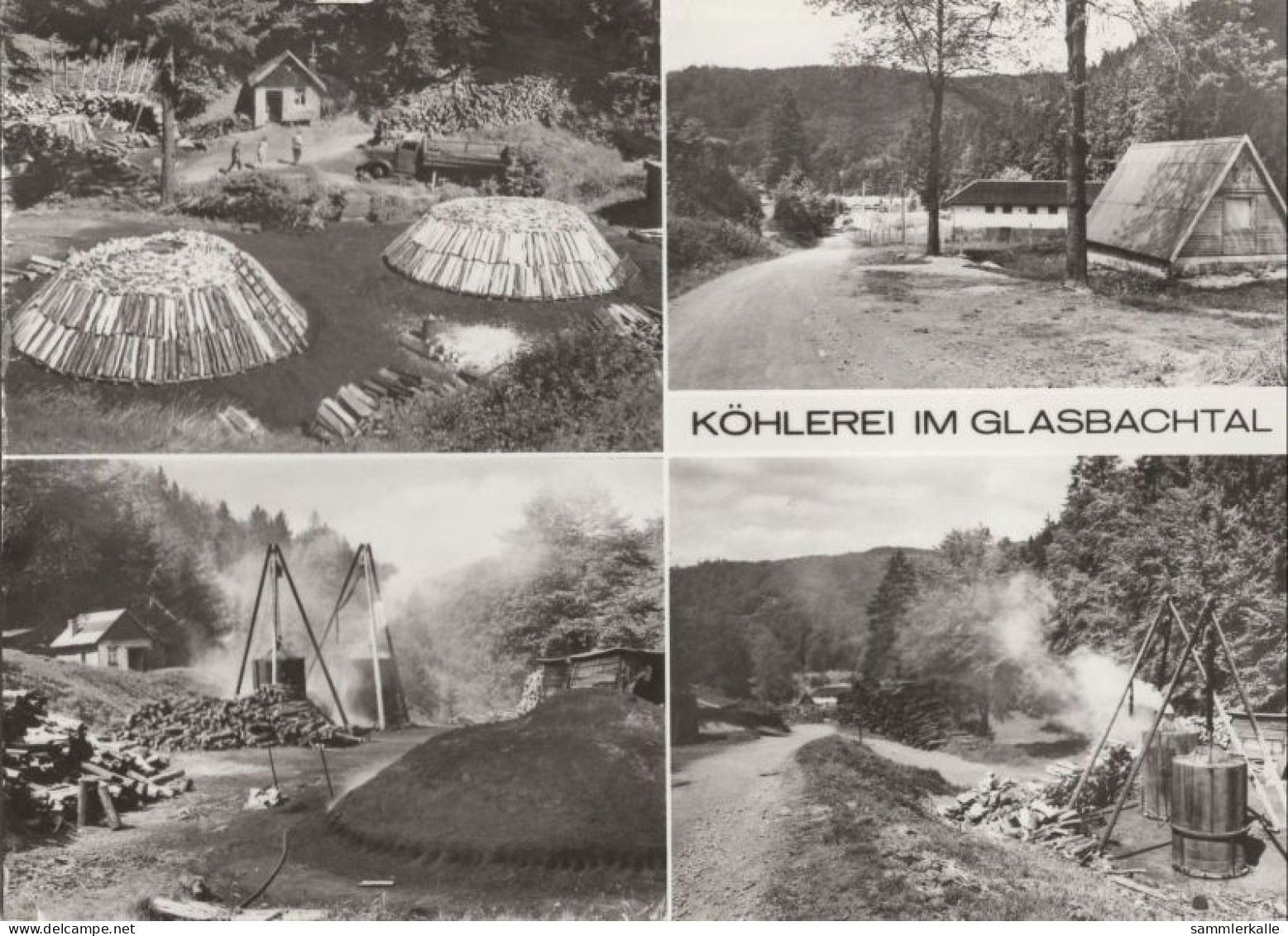 136096 - Nahetal-Waldau, Schleusingerneundorf - Köhlerei Im Glasbachtal - Hildburghausen