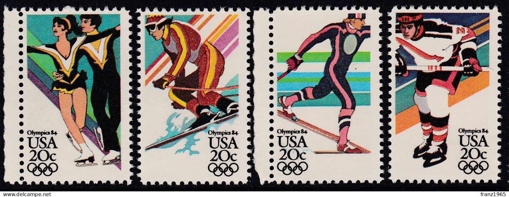 USA - Olympic Winter Games - 1984 - Hiver 1984: Sarajevo