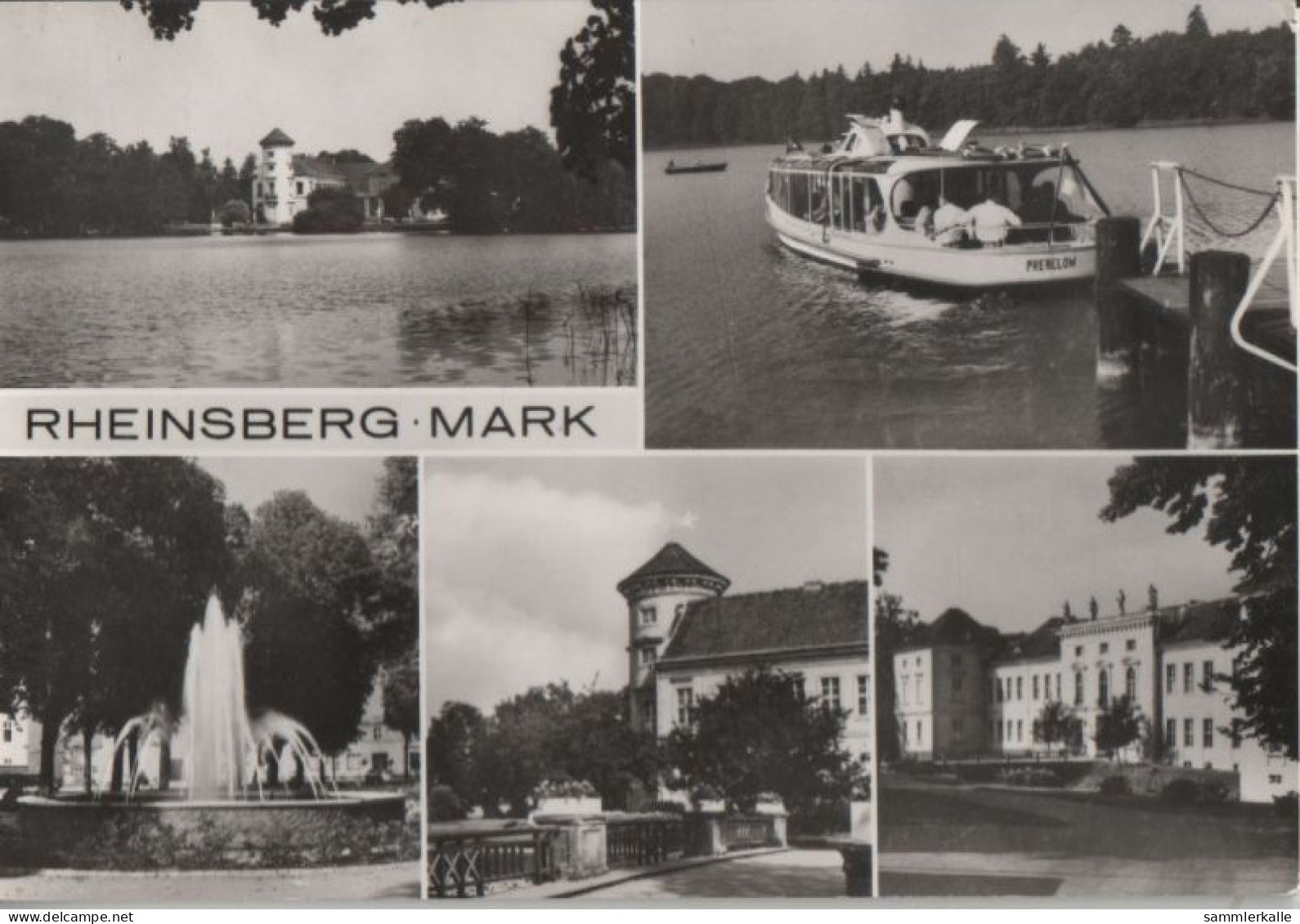 40133 - Rheinsberg - Mit 5 Bildern - 1986 - Rheinsberg