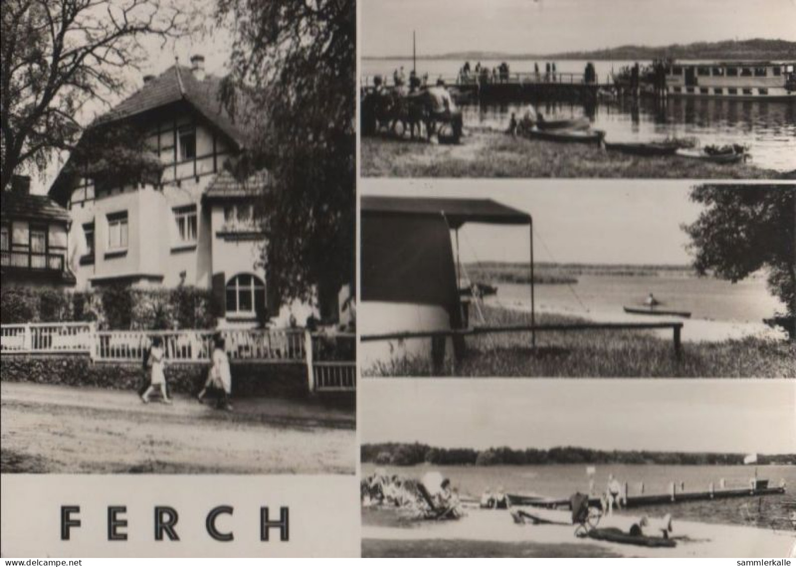 51112 - Schwielowsee-Ferch - 4 Teilbilder - 1971 - Ferch